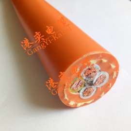 双护套凯夫拉编织抗拉卷筒电缆