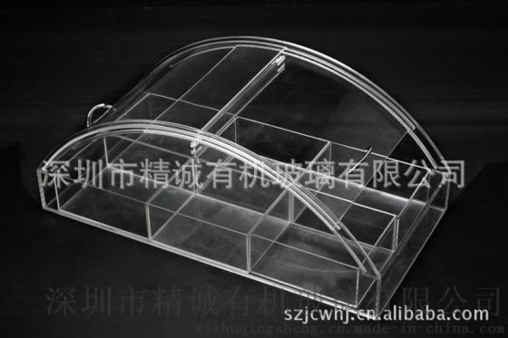 亚克力方形礼品展示盒 有机玻璃超市糖果盒