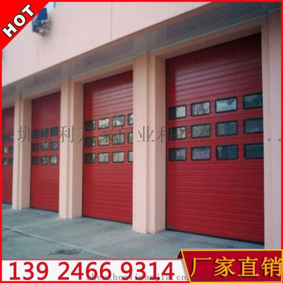 快速卷帘门 工业提升门 红外光电地磁雷达感应快速卷闸门