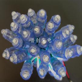 外露灯串蓝光/F5蓝光灯串/广告灯串/广告灯/9MM灯串