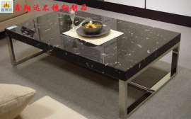 简约现代钢化玻璃茶几 钢架茶几 不锈钢茶几 办公室客厅茶几