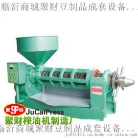 供应哈尔滨大豆榨油机厂家 聚财螺旋榨油机直销