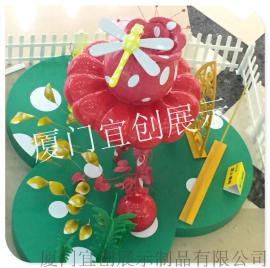 学校公园商场DP点装饰道具定制 玻璃钢道具制作 橱窗陈列道具
