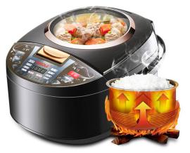 新款智能全景电饭煲天窗电饭锅多功能方煲西施煲跑江湖会销礼品