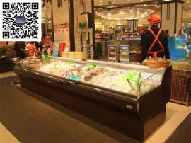 超市生鲜冷柜，猪肉保鲜柜，鲜肉冷藏陈列展柜