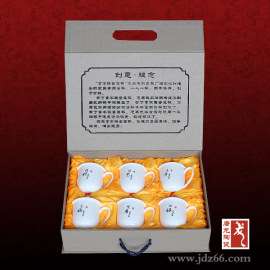 年末礼品，陶瓷杯子套装，十二个六个装