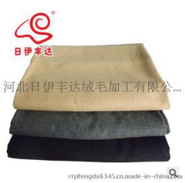 阿拉善驼绒面料定做   毛呢布料  羊绒呢