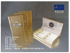 厂家供应高档铝制包装盒 保健品铝盒 香烟铝盒 质量优质 价格便宜