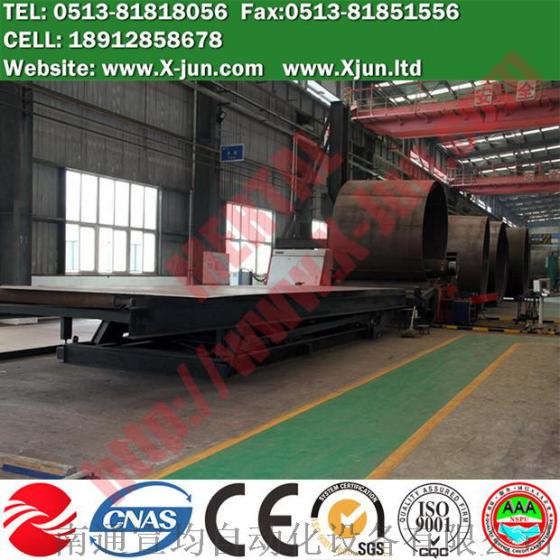 旗舰产品！南通宣均自动化设备MCLW12CNC-100X3200重型全数控四辊卷板机