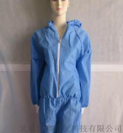 医用一次性隔离服灭菌合格后自动变蓝色