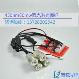 厂家直销舞台灯、圣诞灯450nm激光模组 草坪灯模组