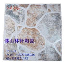 工程出口首选 400*400 小地砖 防滑耐磨地板砖