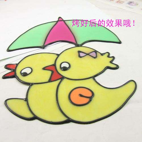 上海鹰伦儿童烤胶画批发
