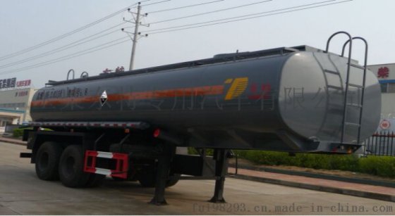 DTA9350GFW型腐蚀性物品罐式运输半挂车