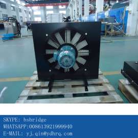 全铝板翅式换热器 工程机械用8KW液压油冷却器 B11116