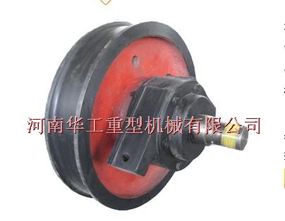 φ600*150双边主动车轮组 轴承型号-7520