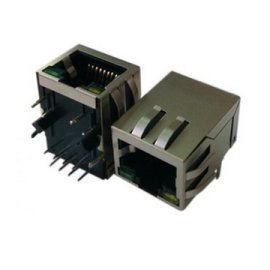 厂家直销HFJ11-2450E-L21V3百兆RJ45连接器