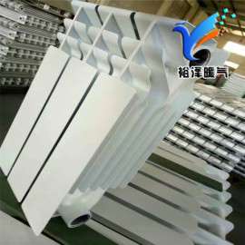压铸铝散热器暖气片 双金属压铸铝暖气片 家用暖气片散热器