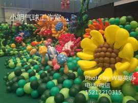 芜湖小明气球装饰，芜湖百日宴布置，芜湖气球装饰