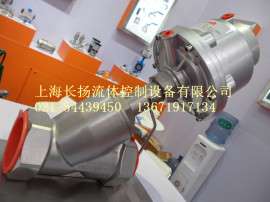 ESG角座阀新款DN65 125执行器，不锈钢系列阀门