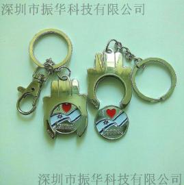 厂家订做卡通金属钥匙扣