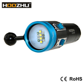 HOOZHU V13 潜水强光手电筒 5色LED多功能专业摄影补光灯