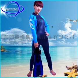铁人三项运动速干连体潜水服 户外服装游泳服皮肤衣保暖